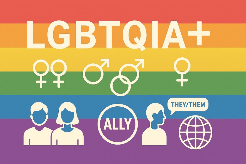 LGBTQIA+とは何かをイメージする画像