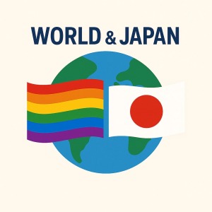 LGBTQIA+世界と日本の比較
